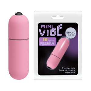 "Baile Mini Vibe Розовая компактная вибропуля , c вибрацией, длина 6.20см, диаметр 1.80см"