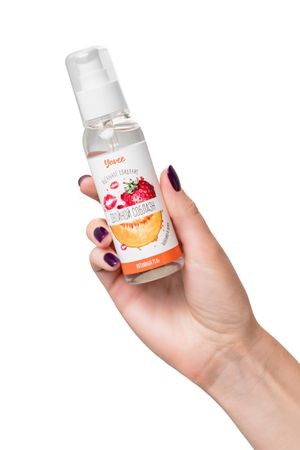 Съедобная гель-смазка Yovee «Двойной соблазн» с Д-Пантенолом, со вкусом клубники и дыни, 100 мл