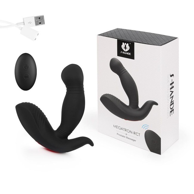 ВИБРОМАССАЖЁР 9 режимов вибрации, L 97 мм D 30 мм, цвет чёрный арт. SHD-S097-2