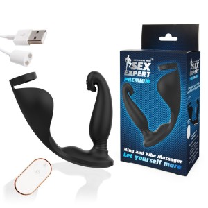 ВИБРОМАССАЖЁР L 128 мм D 30 мм, 9 режимов вибрации арт. SEM-55235