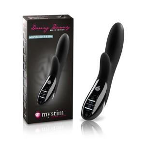 Daring Danny eStim Vibrator, Black Edition Вибромассажер с электростимуляцией , c вибрацией, длина 27.00см, диаметр 3.20см