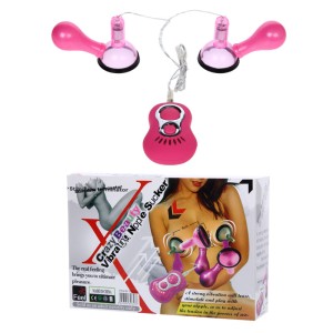 "Вакуумный массажер для сосков с вибрацией Crazy Beauty , c вибрацией, длина 6.00см, диаметр 5.00см"