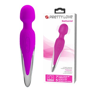 "Вибромассажер для тела Nathaniel  , c вибрацией, длина 26.00см, диаметр 4.80см"