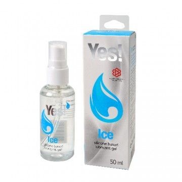 ГЕЛЬ-СМАЗКА СИЛИКОНОВЫЙ "YES ICE" с маслами мяты, шалфея и розмарина, 50 мл, арт. 4703 ГЕЛЬ-СМАЗКА СИЛИКОНОВЫЙ "YES ICE" с маслами мяты, шалфея и розмарина, 50 мл, арт. 4703