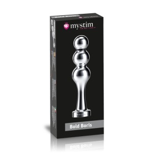 Фаллоимитатор-электростимулятор Mystim Bold Boris Ball Dildo, (Mystim-Roundplug) , длина 14.00см, диаметр 3.20см