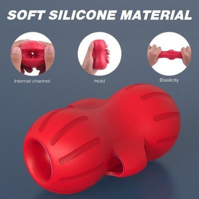 МАСТУРБАТОР С ВИБРАЦИЕЙ вес 197 г, 9 режимов вибрации, 3 скорости арт. SHD-S355-2