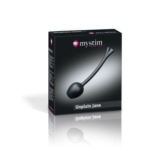 Mystim E-stim Geisha Ball, Mono Unplain Jane Вагинальный шарик с миостимуляцией , длина 14.30см, диаметр 3.30см