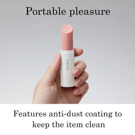 Минивибратор Iroha Stick бежевый