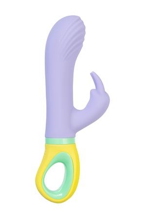 Вибратор для точки G с клиторальной стимуляцией, Flovetta WISTERIA