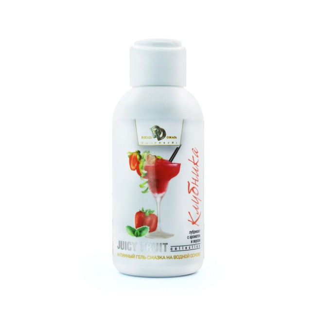 Интимный гель-смазка JUICY FRUIT КЛУБНИКА 100 мл , длина 0.00см, диаметр 0.00см
