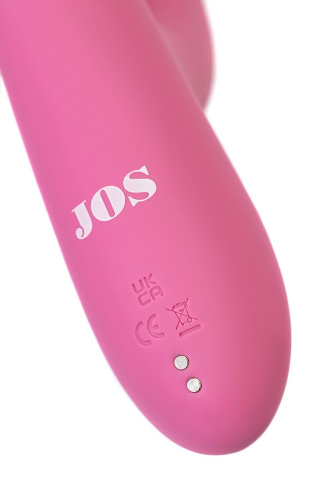 Вибратор с двигающимся язычком и стимулирующим шариком, JOS Monti. 