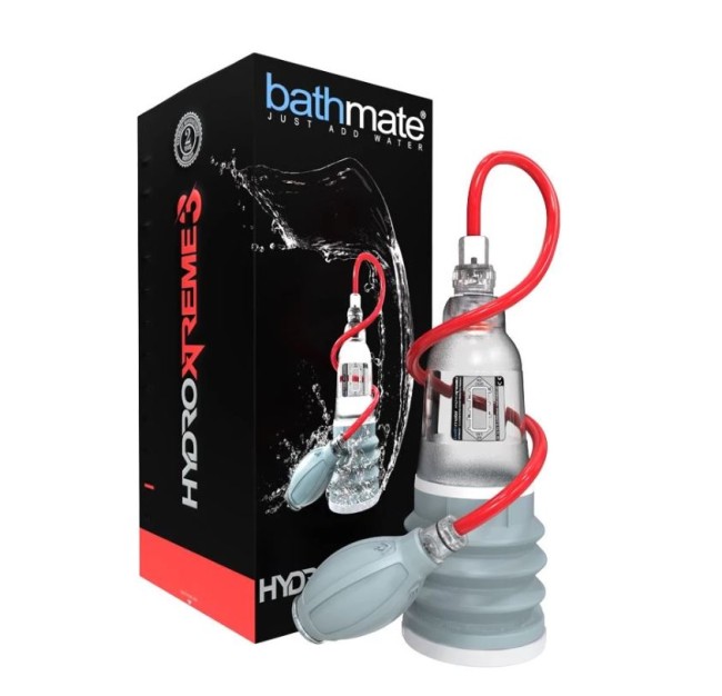 Гидропомпа Bathmate HydroXtreme3 crystal прозрачная Гидропомпа Bathmate HydroXtreme3 crystal прозрачная