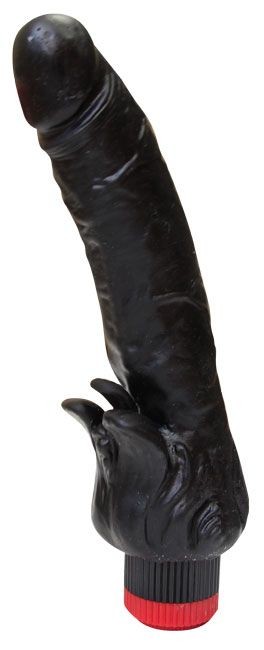 ВИБРАТОР РЕАЛИСТИК В ЛАМИНАТЕ L 185 мм D 39 мм цвет черный арт. 410200