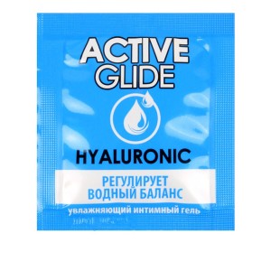 Увлажняющий интимный гель ACTIVE GLIDE HYALURONIC, 3 г арт. LB-29005t