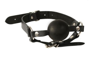 Кляп черный  , длина 0.00см, диаметр 4.00см