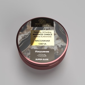 МАССАЖНАЯ СВЕЧА RELAXING & EXCITING MASSAGE CANDLE "ИСКУШЕНИЕ" 30 мл. арт. BMN-0069