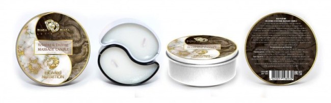 МАССАЖНАЯ СВЕЧА RELAXING & EXCITING MASSAGE CANDLE "ИСКУШЕНИЕ" 30 мл. арт. BMN-0069