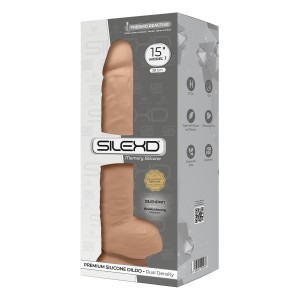 "SileXD Фаллоимитатор Model 7, 15, телесный , длина 38.00см, диаметр 7.00см"