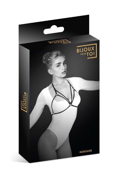 Bijoux Pour Toi Фиксация: упряжь на грудь Морган Harnais de corps elastique Morgane , длина 0.00см, диаметр 0.00см