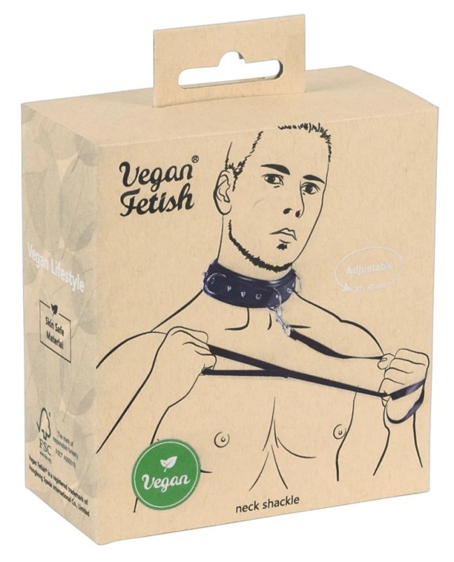 Vegan Fetish Ошейник с поводком из полиуретана , длина 0.00см, диаметр 0.00см