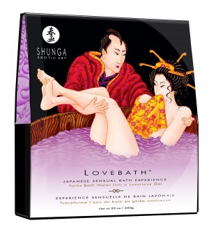 Порошок для принятия ванны LOVEBATH Чувственный лотос 650 гр.