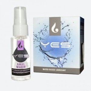 ИНТИМНЫЙ ГЕЛЬ-ЛУБРИКАНТ "YES ANAL WARM" с возбуждающим эффектом, 30 мл, арт. 4720