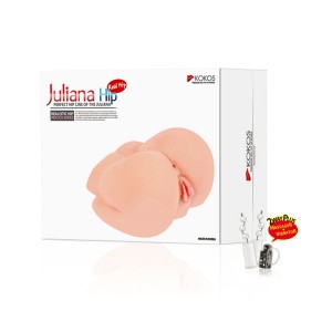 Juliana, мастурбатор вагина и анус полуторс с вибрацией и ротацией , c вибрацией, длина 23.00см, диаметр 24.00см