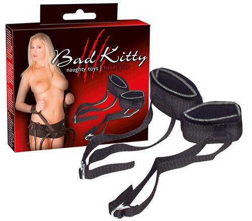 Фиксация для рук с привязью Bad Kitty Handtights , длина 0.00см, диаметр 0.00см