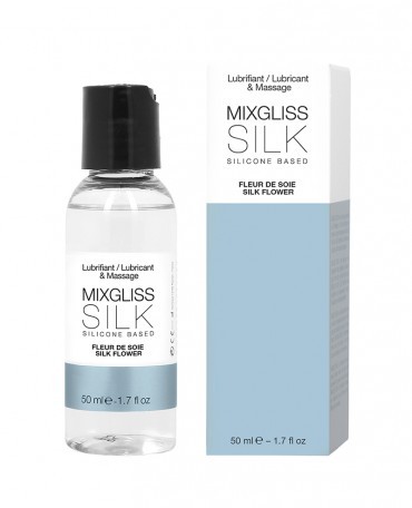 Смазка на силиконовой основе MixGliss Fleur De Soie Silk, 50 мл