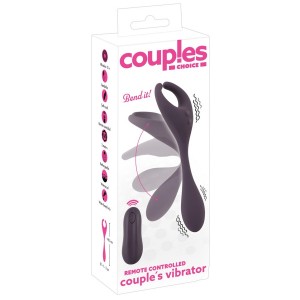 Couples Choice Вибростимулятор для пар с удаленным управлением , c вибрацией, длина 18.50см, диаметр 3.00см
