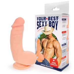 ФАЛЛОИМИТАТОР L 100 мм D 34 мм, киберкожа арт. EE-10225