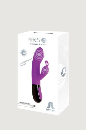 "Ares 2.0 Вибростимулятор-кролик , c вибрацией, длина 20.60см, диаметр 3.80см"