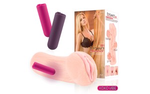 ELEGANCE.001, Мастурбатор вагина с вибрацией , c вибрацией, длина 16.00см, диаметр 7.50см