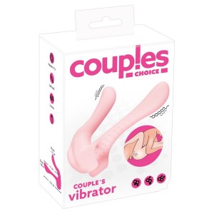 Couples Choice Двойной многофункциональный вибратор , c вибрацией, длина 13.10см, диаметр 2.80см