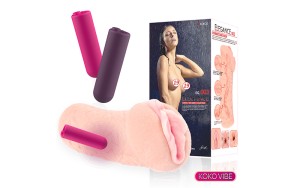 ELEGANCE.003 Auto Мастурбатор вагина с вибрацией , c вибрацией, длина 16.00см, диаметр 7.00см