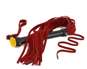 Плеть с розой, 57 см красная , длина 57.00см, диаметр 0.00см