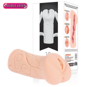 Tattoo, мастурбатор вагина без вибрации с двойным слоем материала , длина 18.00см, диаметр 8.00см