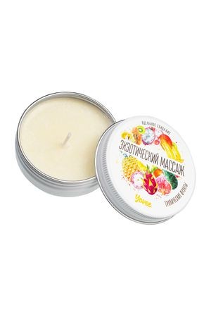 Массажная свеча Yovee «Экзотический массаж», тропические фрукты, 30 мл