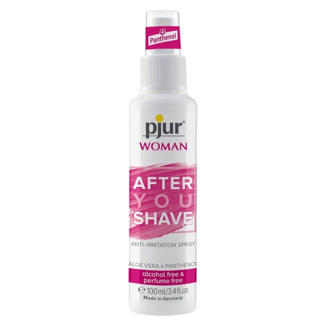 Спрей после бритья интимной зоны pjur Woman After you shave с алоэ и пантенолом, 100 мл