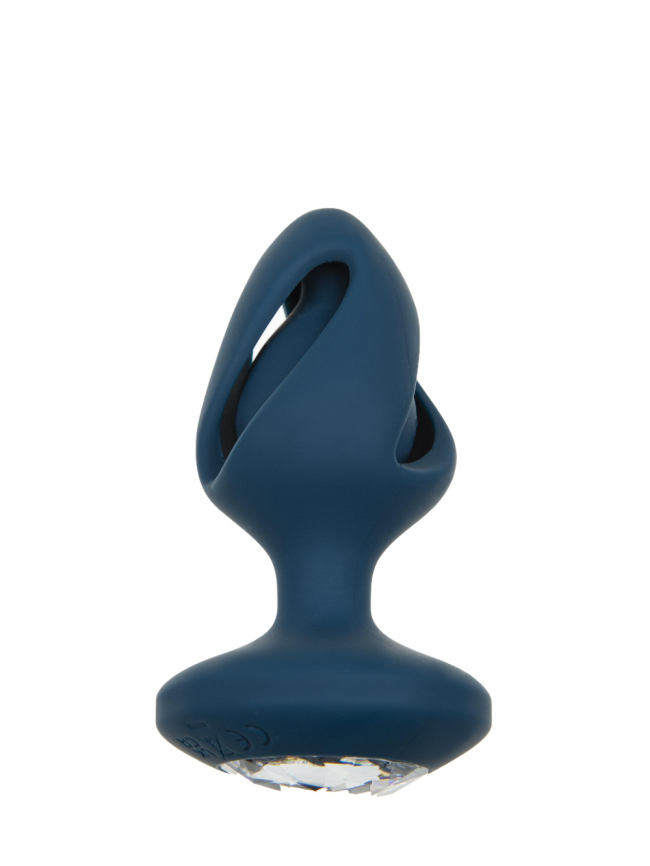 Анальная пробка  “Diamond Spin” c вибрацией