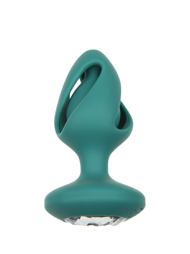 Анальная пробка  “Diamond Spin” c вибрацией