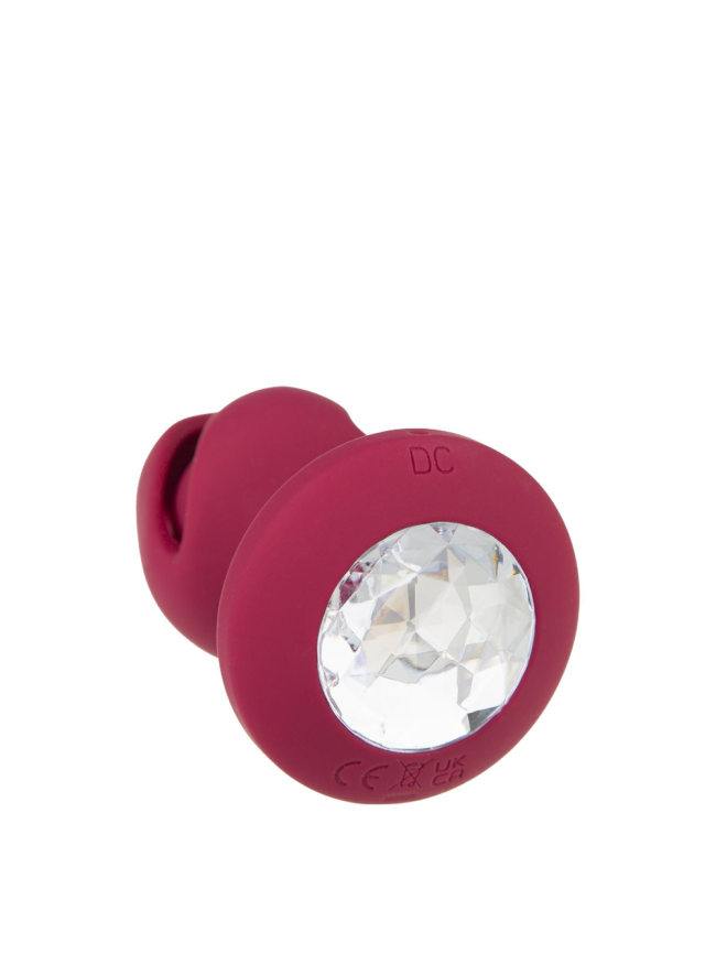 Анальная пробка  “Diamond Spin” c вибрацией