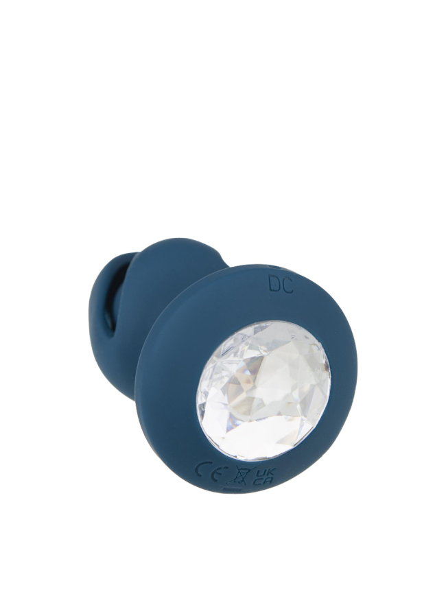 Анальная пробка  “Diamond Spin” c вибрацией