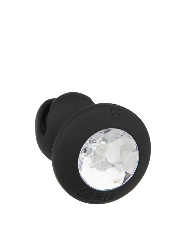 Анальная пробка  “Diamond Spin” c вибрацией