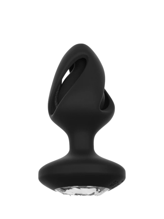 Анальная пробка  “Diamond Spin” c вибрацией