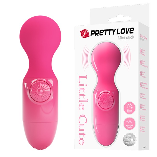 "Мини-вибратор Little Cute , c вибрацией, длина 12.00см, диаметр 3.80см"