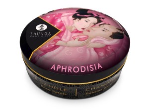 Массажное арома масло в виде свечи, Rose Petals мини 30 мл Лепесток розы.