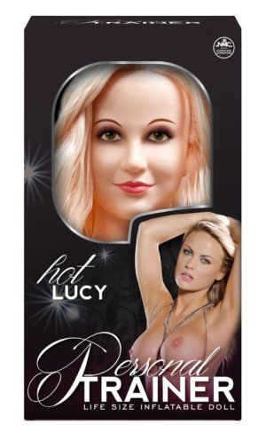 Кукла надувная с вибрацией, 2 любовных отверстия Hot Lucy Lifesize Love Doll , c вибрацией, длина 132.00см, диаметр 0.00см
