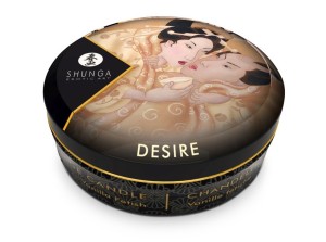 Массажное арома масло в виде свечи, Vanilla Fetish мини 30 мл Ванильный фетиш.