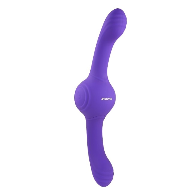 Двусторонний вибромассажер с гироскопом Our Gyro Vibe  , c вибрацией, длина 29.50см, диаметр 3.68см